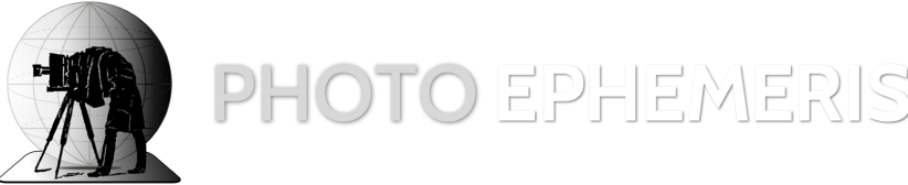 The Photo Ephemeris